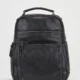 Rado Leather I-Pad Backpack Black