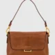 Luna Leather Flap Crossbody Bag