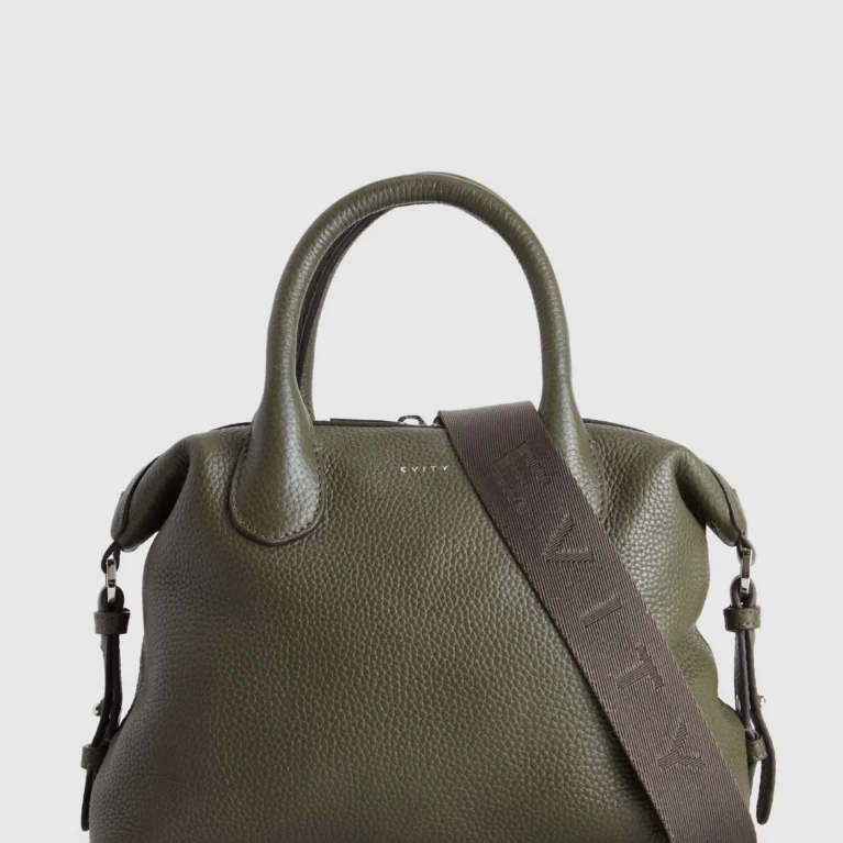 Grace Leather Midi Tote Bag