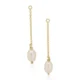 Coco Pearl Dangles for Sleeper Earrings in 9ct Gold