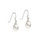 Coco Freshwater Pearl Drop Earrings in Sterling Silver