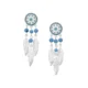 Love Britty Dream Catcher Earrings in Sterling Silver