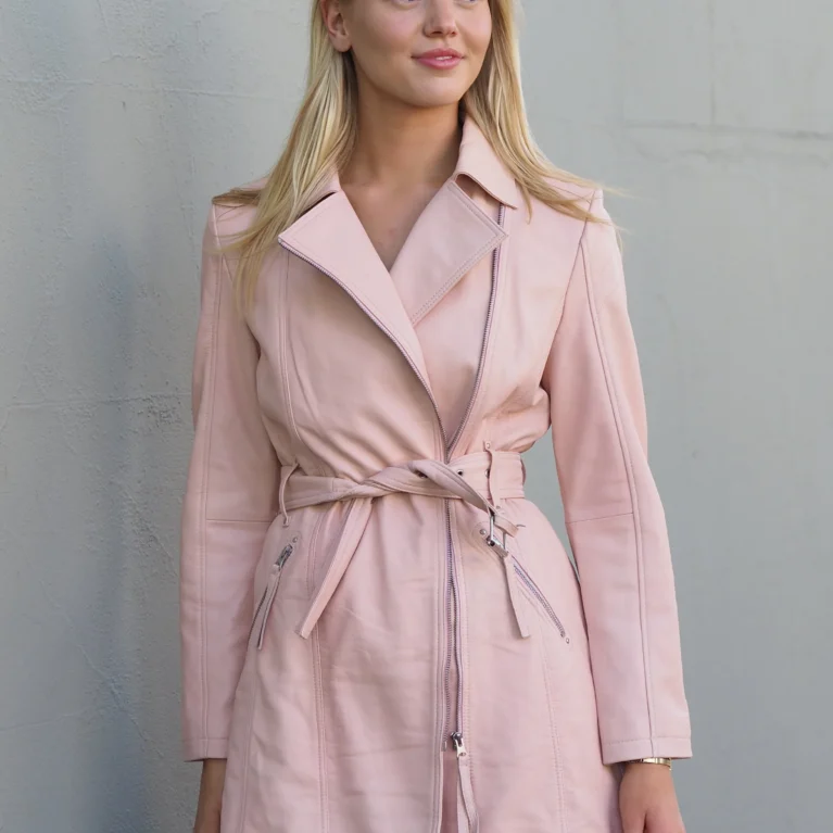 Isabella Trench Coat | Blush