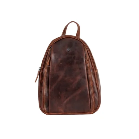 Leather Women Backpack Little Emma - Sandal