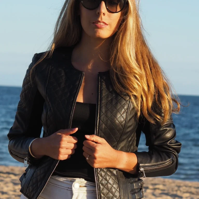 Coco Quilted Jacket | Black